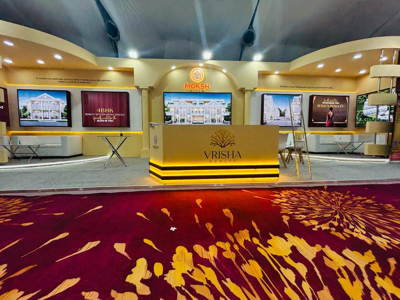 Corporate presentation and trade exhibit environment by MM Enterprise